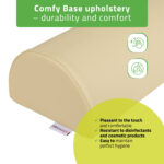 Aveno Life halfronde rol 60x18x12 cm beige Habys