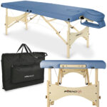 Aveno Life inklapbare massagetafel 60 cm lichtgroen Habys