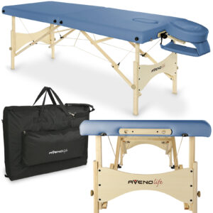 Aveno Life inklapbare massagetafel 60 cm lichtgroen Habys