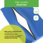 Aveno Life lendenrol halfronde blauw Habys
