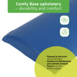 Aveno Life lendenrol halfronde blauw Habys