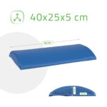 Aveno Life lendenrol halfronde blauw Habys