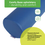 Aveno Life massagerol 15x60 cm rond blauw Habys