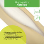 Aveno Life massagerol 15x60 rond beige Habys