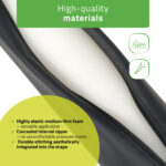 Aveno Life massagerol 60 cm zwart Habys