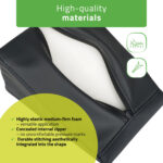 Aveno Life massagewig 20x15x10 cm zwart Habys