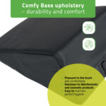 Aveno Life massagewig 20x15x10 cm zwart Habys