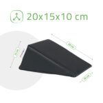 Aveno Life massagewig 20x15x10 cm zwart Habys