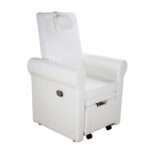 AVENTUR pedicurestoel met hydromassage zwart DD Wellness
