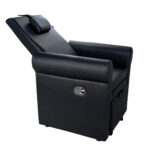 AVENTUR pedicurestoel met hydromassage zwart DD Wellness