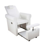 AVENTUR pedicurestoel met voetenbad wit DD Wellness