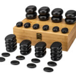 Basaltstenen set 36-delig Habys