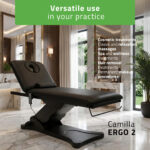 Camilla ERGO 2 behandeltafel met verwarming zwart Habys