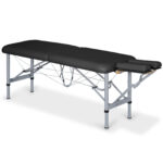 Chiro Ultralux 19 inklapbare massagetafel aluminium zwart Habys