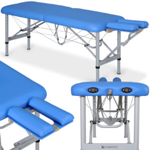 Chiro Ultralux 19 inklapbare massagetafel ultralicht blauw Habys