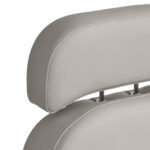 Claudia Stone kappersstoel kantelbaar grijs Comfortel