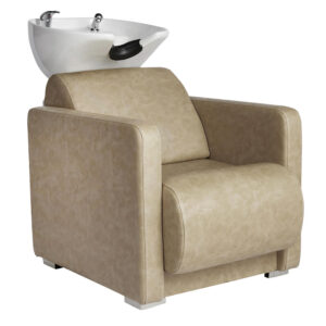 Club wasunit witte wasbak beige Comfortel
