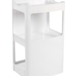 DRAC trolley 3 schappen wit DD Wellness