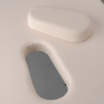 Eden inklapbare massagetafel mat beige Habys