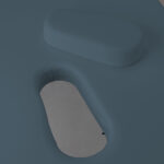 Eden massagetafel 11 standen blauw Habys