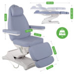 Elara PRO 4 behandelstoel elegant elektrisch paars Habys