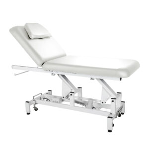 Elektrische massagetafel wit DD Wellness