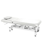 Elektrische massagetafel wit DD Wellness