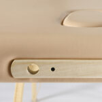 Espirit inklapbare massagetafel 70 cm beige Habys
