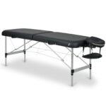 Estetic Dark inklapbare massagetafel 65 cm zwart Habys