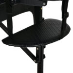 Estetic inklapbare massagetafel elegant memory foam zwart Habys