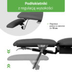 Evero Cross X4 behandeltafel elektrisch 4-delig grijs Habys