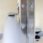 Feldenkrais-therapietafel met extra poot marineblauw Habys