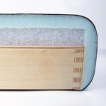 Feldenkrais-therapietafel met extra poot marineblauw Habys