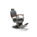 FLEK barberstoel vintage zwart DD Hairdressing