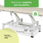 Fortis 1 behandeltafel elektrisch verstelbaar beige Habys