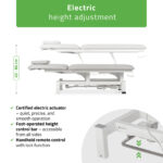 Fortis 2 behandeltafel elektrisch lichtgrijs Habys