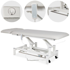 Fortis 2 ERGO behandeltafel elektrisch lichtgrijs Habys