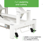 Fortis 2 ERGO behandeltafel elektrisch lichtgrijs Habys