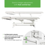 Fortis 2 ERGO behandeltafel elektrisch lichtgrijs Habys