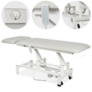 Fortis 2 ERGO behandeltafel handbediening lichtgrijs Habys