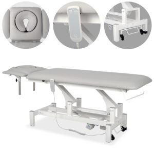 Fortis 4 ERGO behandeltafel elektrisch lichtgrijs Habys