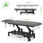 Fortis 4 Ergo behandeltafel hoogteverstelling grijs Habys