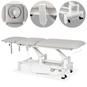 Fortis 5 ERGO behandeltafel elektrisch lichtgrijs Habys