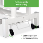 Fortis 5 ERGO behandeltafel elektrisch lichtgrijs Habys