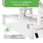 Fortis 5 ERGO behandeltafel elektrisch lichtgrijs Habys