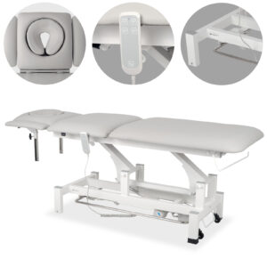 Fortis 5 ERGO behandeltafel voetbediening lichtgrijs Habys