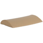 Halfronde bolster 40x25x5 cm soft touch beige Habys