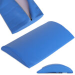 Halfronde rol lumbaal zacht blauw Habys