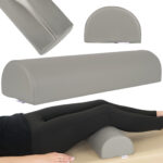Halve massagerol 60 cm grijs Habys