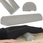 Halve massagerol 60 cm medium grijs Habys